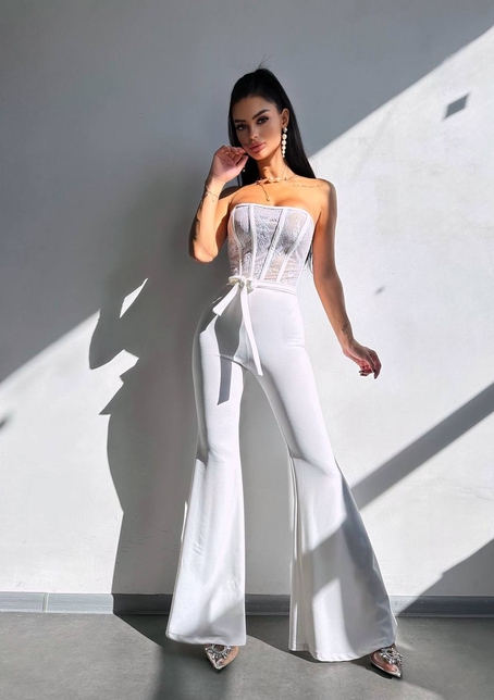 Комплект: піджак + комбінезон кльош  | PUSHKA SHOP