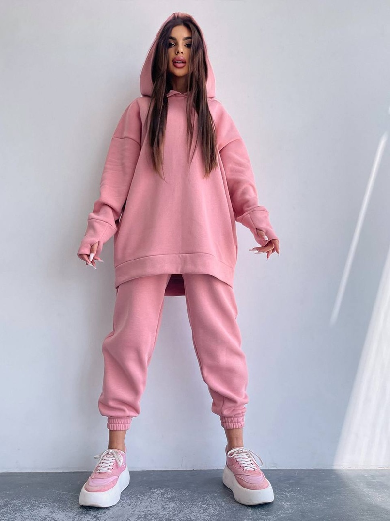 Тёплый комплект: худи + спортивные штаны  | PUSHKA SHOP