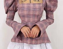 Сукня з об'ємними рукавами + спідниця з воланами Сукня з об'ємними рукавами + спідниця з воланами | PUSHKA SHOP