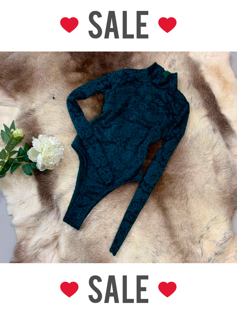Гипюровый боди  | PUSHKA SHOP