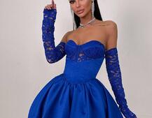 Комплект: мереживний корсет бюстьє + корсетна спідниця Комплект: мереживний корсет бюстьє + корсетна спідниця | PUSHKA SHOP