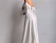 Оксамитова сукня максі декорована стразами Ручна робота Оксамитова сукня максі декорована стразами Ручна робота | PUSHKA SHOP