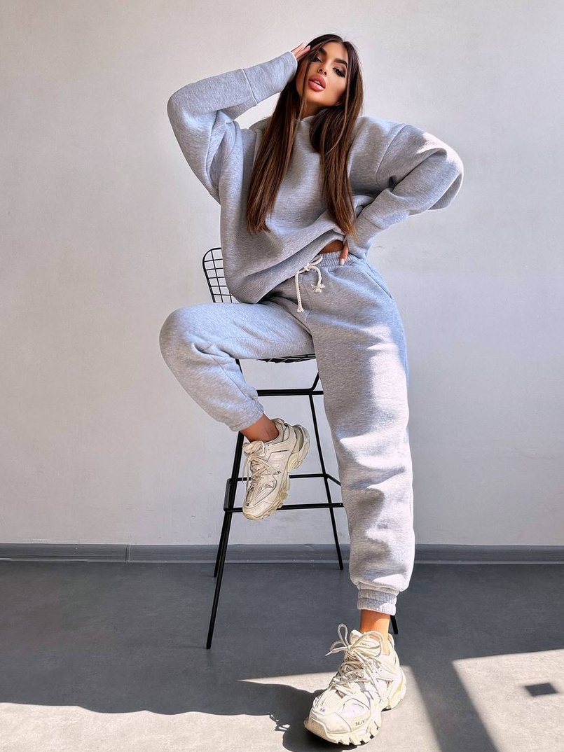 Теплий комплект: худі + спортивні штани | PUSHKA SHOP