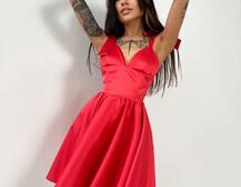 Корсетное платье с пышной юбкой  | PUSHKA SHOP