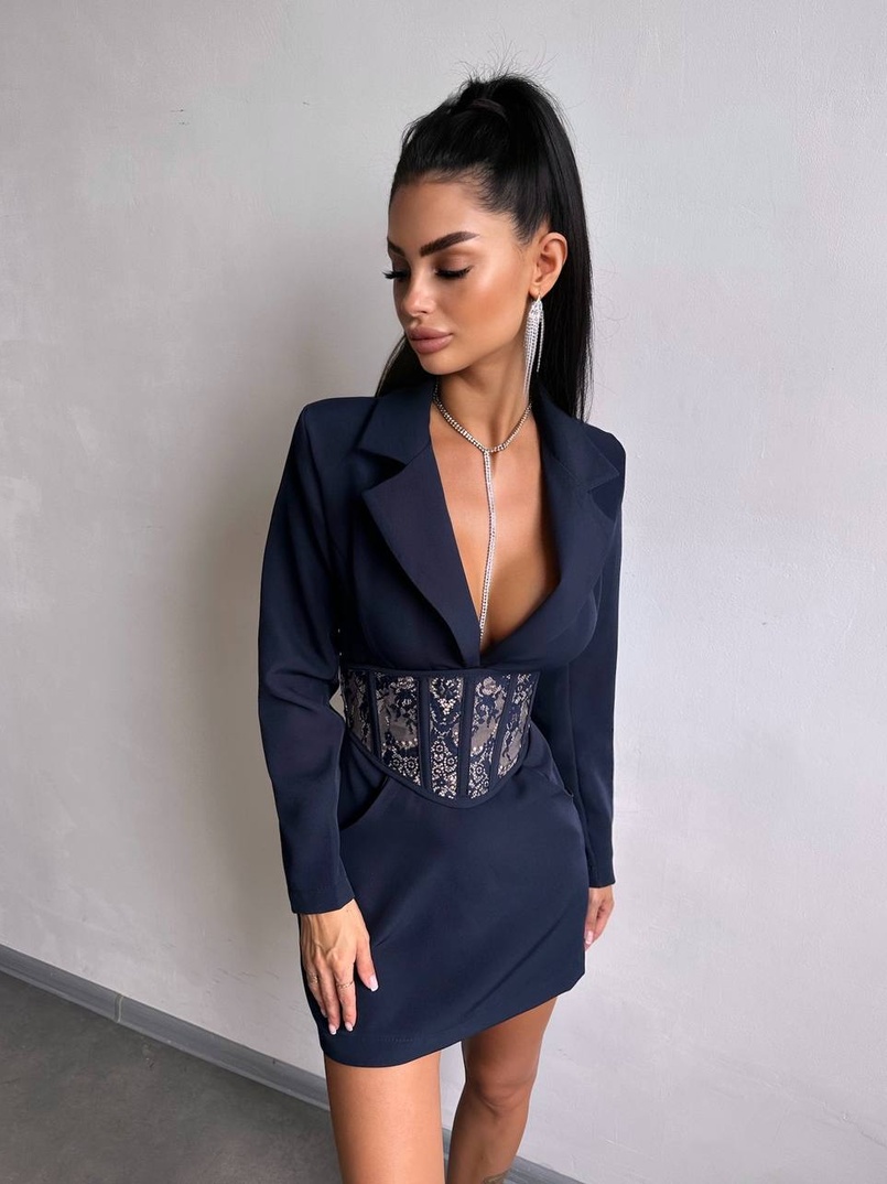 Комплект: сукня піджак + корсет Комплект: сукня піджак + корсет | PUSHKA SHOP