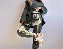 Комплект: тепла сорочка на кнопках + джоггери Комплект: тепла сорочка на кнопках + джоггери | PUSHKA SHOP