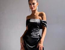 Комплект: корсет + спідниця максі з драпіруванням   | PUSHKA SHOP