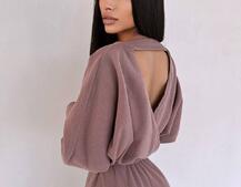 Комбінезон із широкими брюками з ангори | PUSHKA SHOP