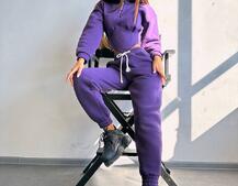 Комплект на флісі : худі з елементами корсету + штани Комплект на флісі : худі з елементами корсету + штани | PUSHKA SHOP