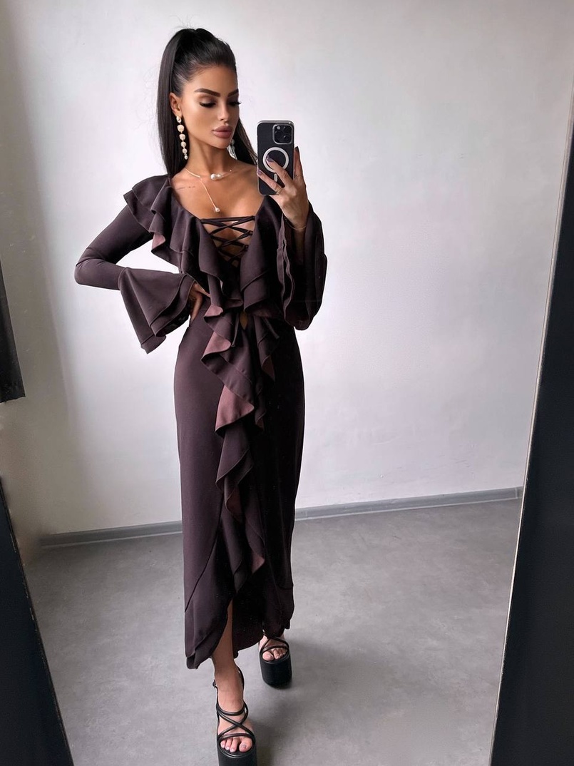 Сукня з воланами Сукня з воланами | PUSHKA SHOP