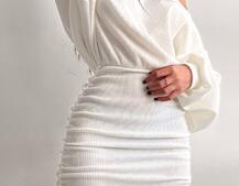 Сукня міні із теплого трикотажу Сукня міні із теплого трикотажу | PUSHKA SHOP