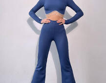 Комплект : штани кльош і топ , декорований бахромою зі страз Ручна робота Комплект : штани кльош і топ , декорований бахромою зі страз Ручна робота | PUSHKA SHOP