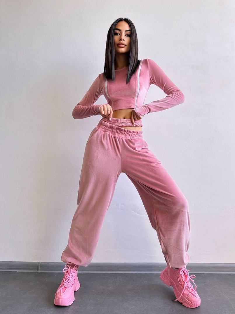 Велюровий комплект  | PUSHKA SHOP