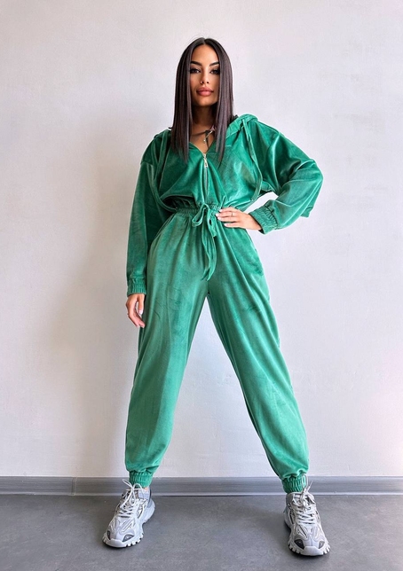 Велюровий комбінезон   | PUSHKA SHOP