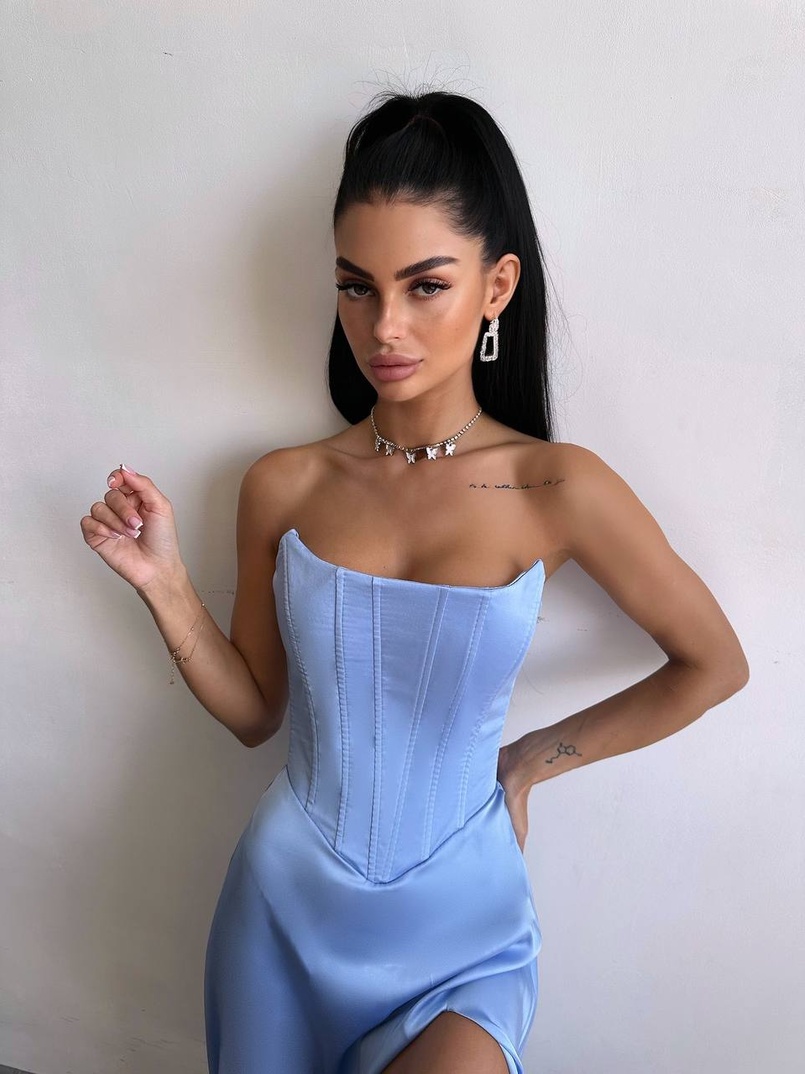 Корсетна сукня міді Корсетна сукня міді | PUSHKA SHOP