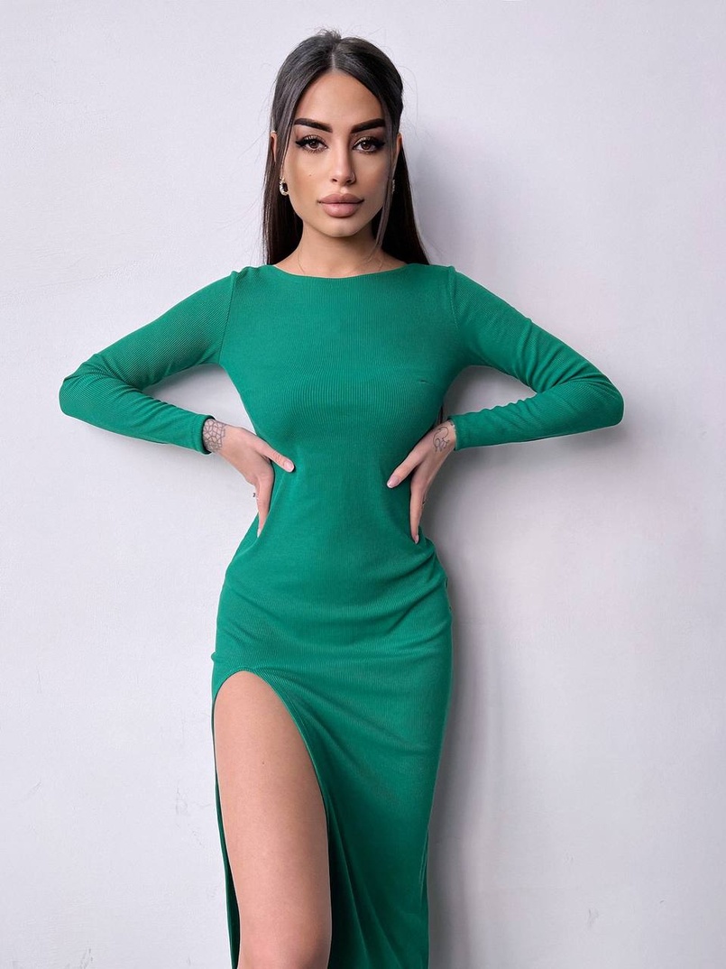 Плаття міді зі шнурівкою | PUSHKA SHOP