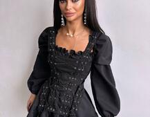 Комплект: сукня + корсет  | PUSHKA SHOP