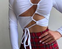 Комплект: топ + спідниця в клітинку   Комплект: топ + спідниця в клітинку   | PUSHKA SHOP