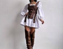 Комплект: сукня + корсет  Комплект: сукня + корсет  | PUSHKA SHOP