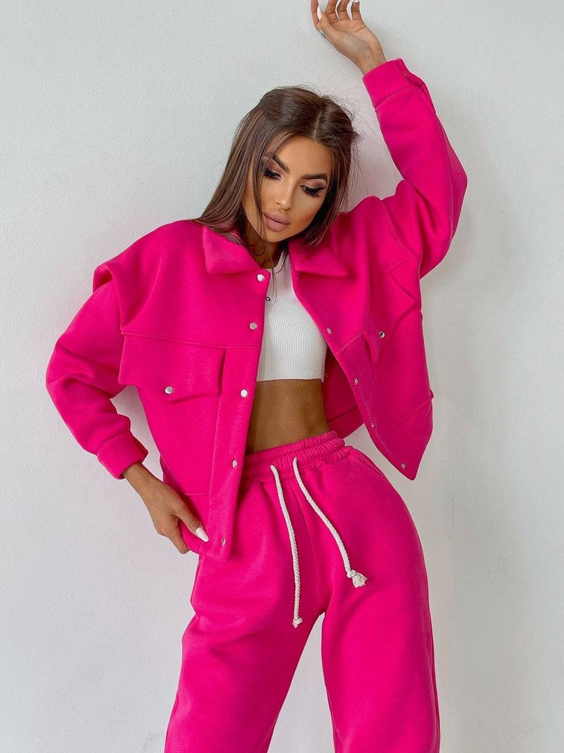 Комплект: тёплая рубашка на кнопках + джоггеры Комплект: тёплая рубашка на кнопках + джоггеры | PUSHKA SHOP