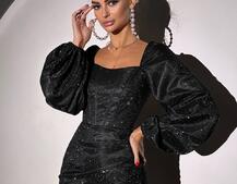 Сяючий комплект: корсет + спідниця міні з драпіруванням  | PUSHKA SHOP