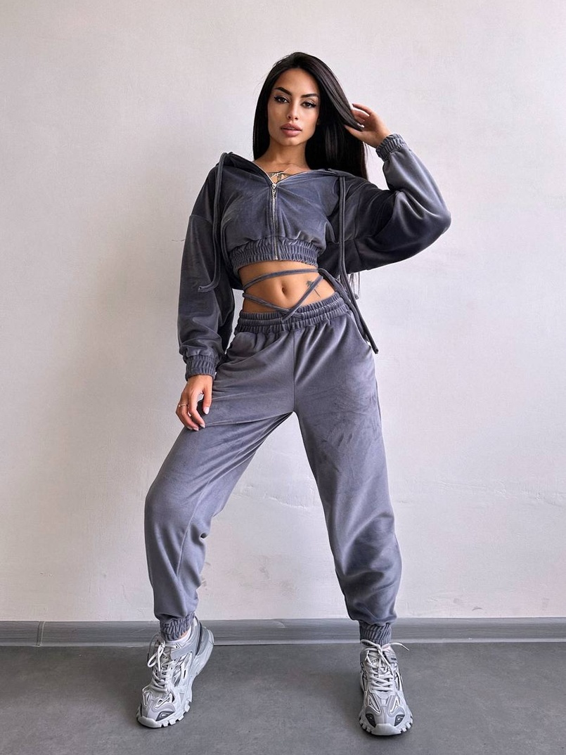 Велюровий комплект  | PUSHKA SHOP