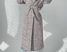 Кашемировое пальто в клетку на подкладке Кашемировое пальто в клетку на подкладке | PUSHKA SHOP