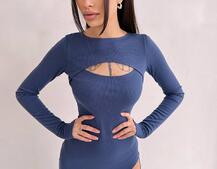 Облягаюча сукня міді цікавого крою Облягаюча сукня міді цікавого крою | PUSHKA SHOP