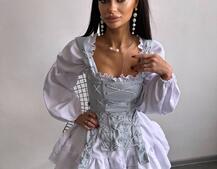 Комплект: сукня + корсет  Комплект: сукня + корсет  | PUSHKA SHOP