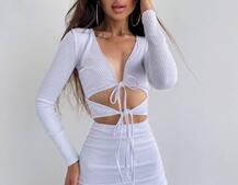 Трикотажна сукня з присбореною спідницею Трикотажна сукня з присбореною спідницею | PUSHKA SHOP