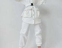 Комплект: тёплая рубашка на кнопках + джоггеры Комплект: тёплая рубашка на кнопках + джоггеры | PUSHKA SHOP