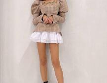 Сукня з об'ємними рукавами + спідниця з воланами | PUSHKA SHOP