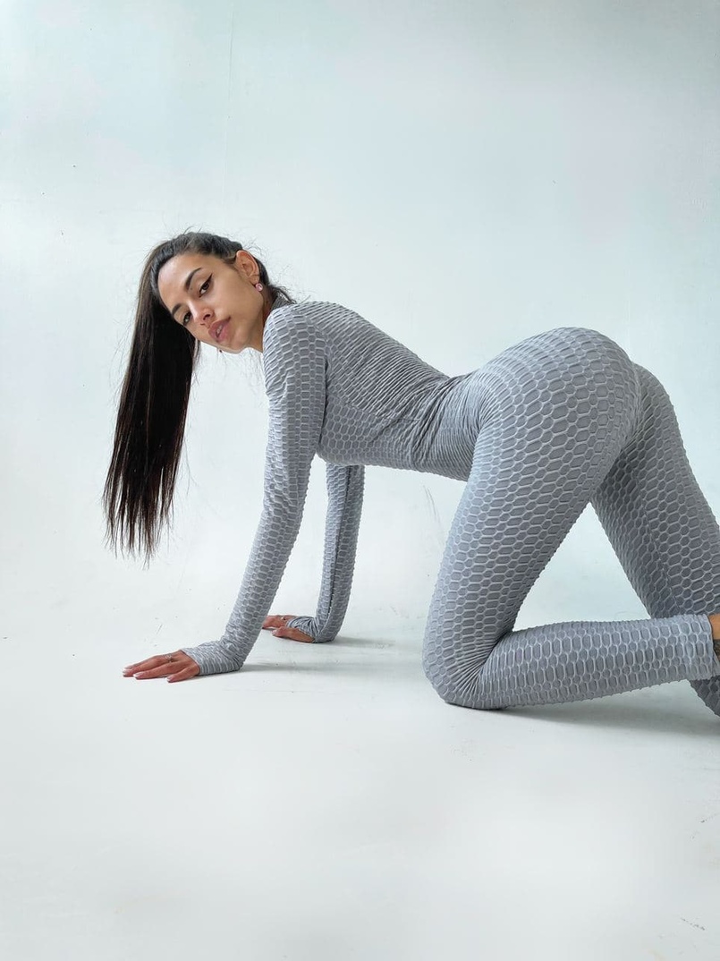 Облегающий спортивный комбинезон   | PUSHKA SHOP