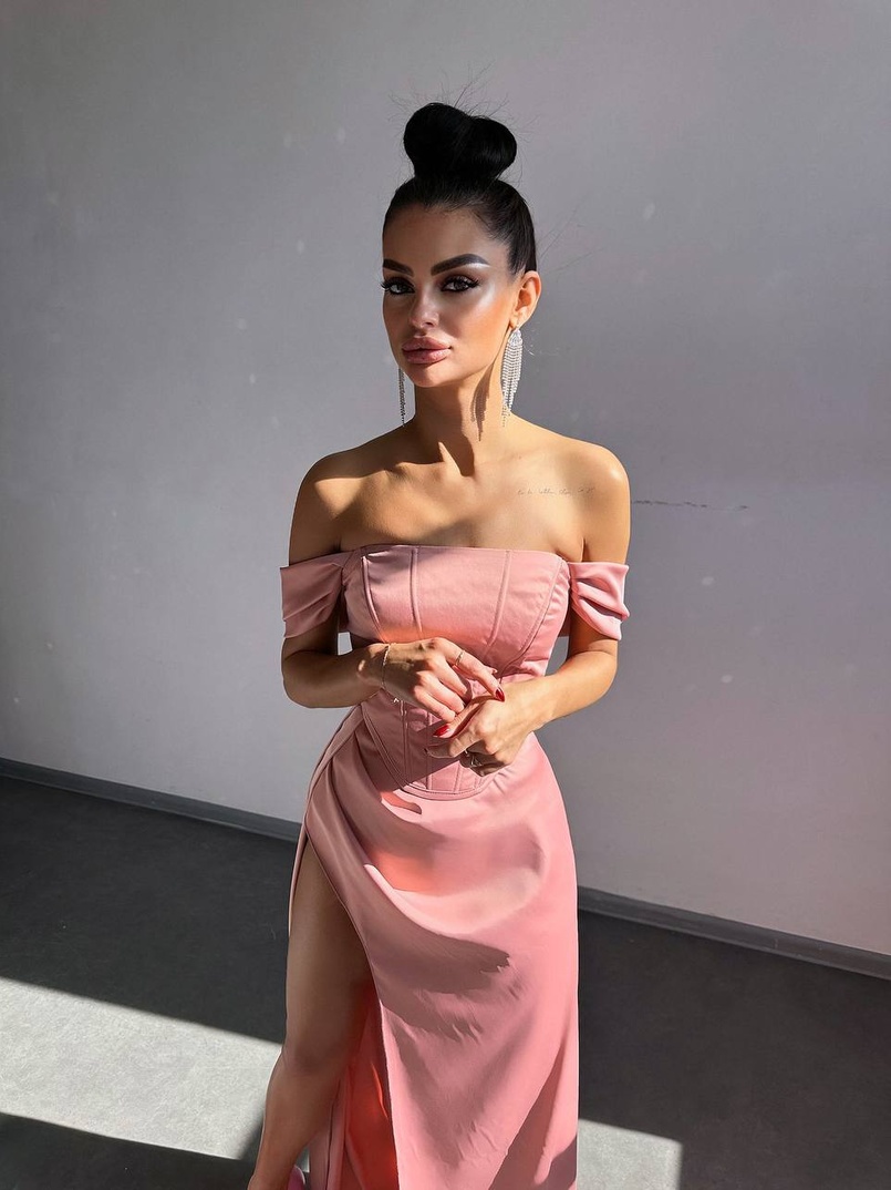 Комплект: корсет + спідниця максі з драпіруванням Комплект: корсет + спідниця максі з драпіруванням | PUSHKA SHOP