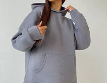 Тёплый костюм с расклешенными брюками Тёплый костюм с расклешенными брюками | PUSHKA SHOP