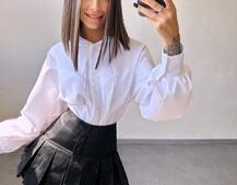 Комплект: спідниця з гетрами + сукня-сорочка  Комплект: спідниця з гетрами + сукня-сорочка  | PUSHKA SHOP