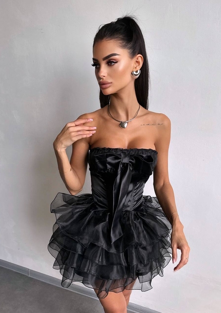 Комплект: корсет + пишна спідниця міні  | PUSHKA SHOP