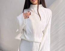 Повсякденний костюм із теплого трикотажу-рубчика Повсякденний костюм із теплого трикотажу-рубчика | PUSHKA SHOP