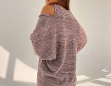 Трикотажна сукня-двійка + гетри  | PUSHKA SHOP