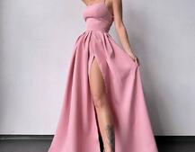 Сукня максі  зі шнурівкою на спинці | PUSHKA SHOP