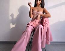 Костюм:  піджак на підкладці, штани+ корсет | PUSHKA SHOP