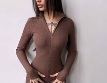 Облягаючий трикотажний комбінезон  | PUSHKA SHOP