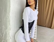 Трикотажное платье в комплекте с утягивающим корсетом  | PUSHKA SHOP