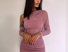 Міні сукня з драпіруванням Міні сукня з драпіруванням | PUSHKA SHOP