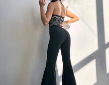 Комплект: піджак + комбінезон кльош  | PUSHKA SHOP