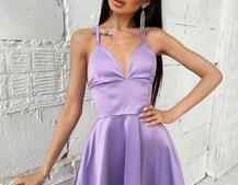 Платье-миди с корсетным верхом  | PUSHKA SHOP