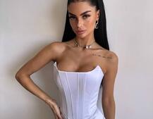Корсетна сукня міді Корсетна сукня міді | PUSHKA SHOP