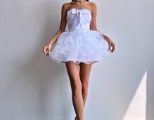 Комплект: корсет + пишна спідниця міні  | PUSHKA SHOP