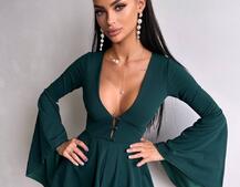 Ромпер з розкльошеними рукавами Ромпер з розкльошеними рукавами | PUSHKA SHOP