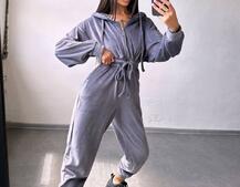 Велюровий комбінезон   | PUSHKA SHOP